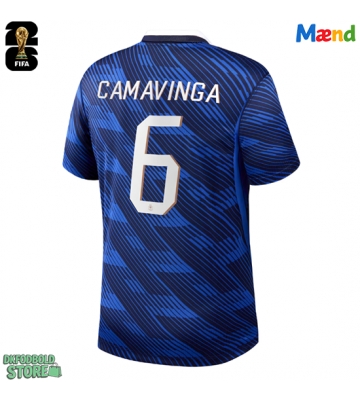 Frankrig Eduardo Camavinga #6 Replika Hjemmebanetrøje VM 2026 Kortærmet